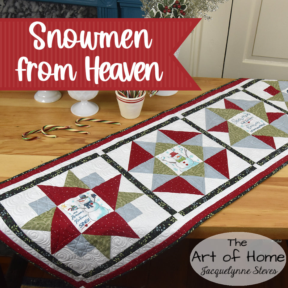 Snowmen From Heaven VIP Workshop - The Art of Home - Jacquelynne Steves
