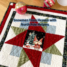 Snowmen from Heaven Table Runner Pattern - Digital - The Art of Home - Jacquelynne Steves