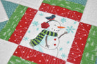 Snowmen & Silent Night Fabric Panels with Buttons! - Jacquelynne Steves