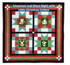 Snowmen & Silent Night Sew Along Table Topper Pattern - Digital - The Art of Home - Jacquelynne Steves
