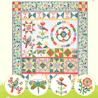 Songbird's Garden Block of the Month Quilt Pattern - The Art of Home - Jacquelynne Steves