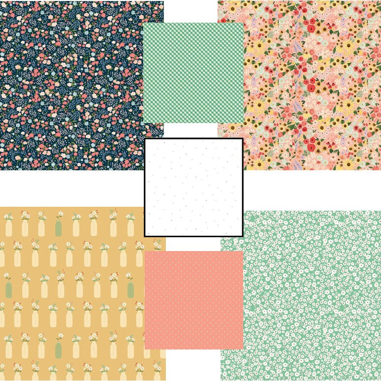 Spring in Paris Fabrics By the Half Yard - The Art of Home - Jacquelynne Steves