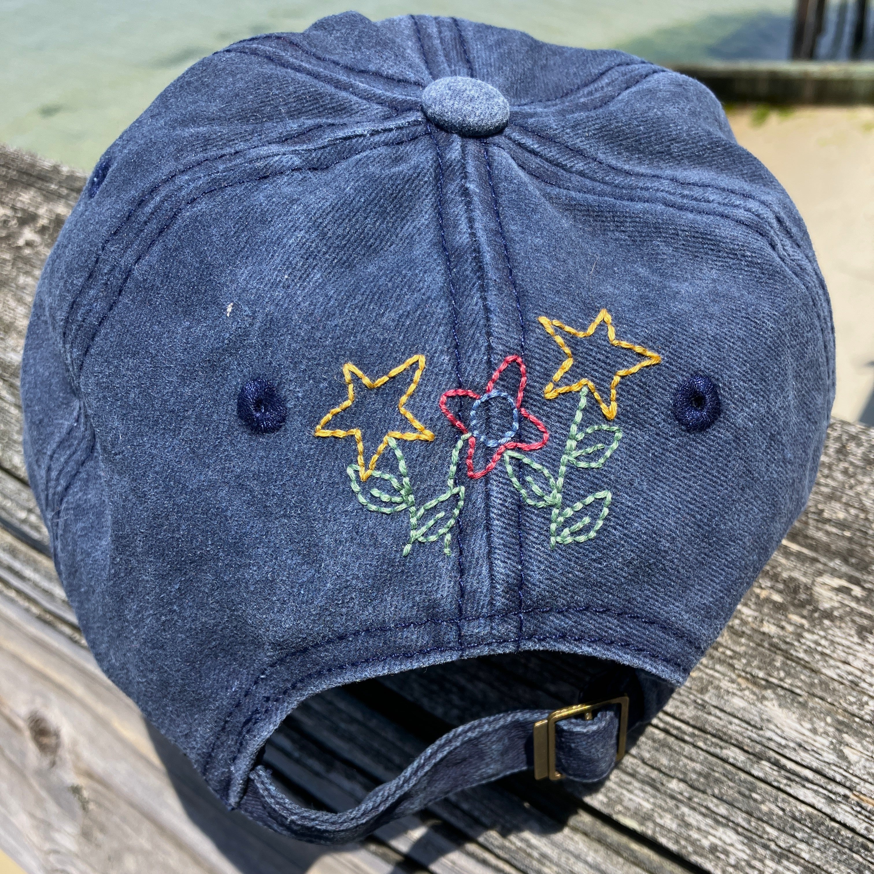 Stars & Stripes Stick & Stitch Embroidery Sheet - The Art of Home - Jacquelynne Steves