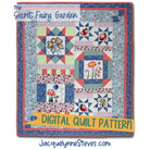 The Secret Fairy Garden Quilt Pattern - Digital - Jacquelynne Steves