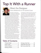 Top It With a Runner Book - The Art of Home - Jacquelynne Steves