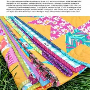 Ultimate Binding and Edge-Finishing Guide for Quilting and Sewing Book - The Art of Home - Jacquelynne Steves