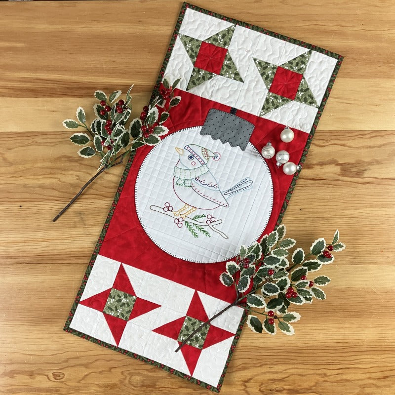 Winter Birdie Baubles – project detail 2 – The Art of Home Club