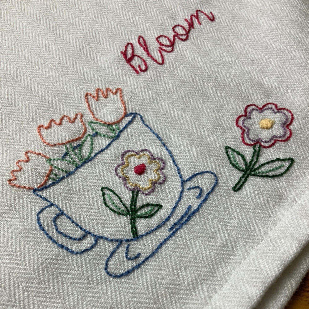 Bloom Stick & Stitch Embroidery Sheet - The Art of Home - Jacquelynne Steves