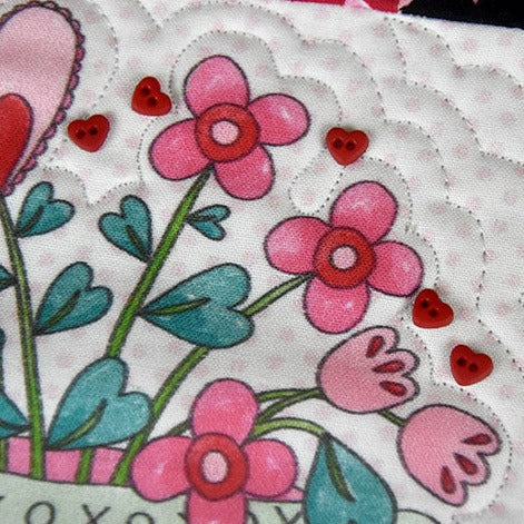 You and Me and a Cup of Tea Mini Quilt Kit - Jacquelynne Steves