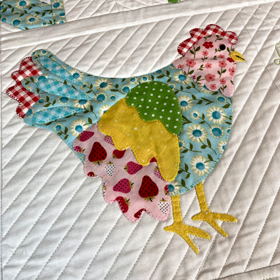 Hen Party Block of the Month Fabric Kit - Jacquelynne Steves