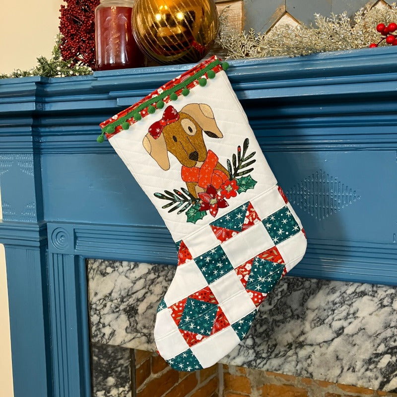 Deck the Paws – stocking – The Art of Home Club