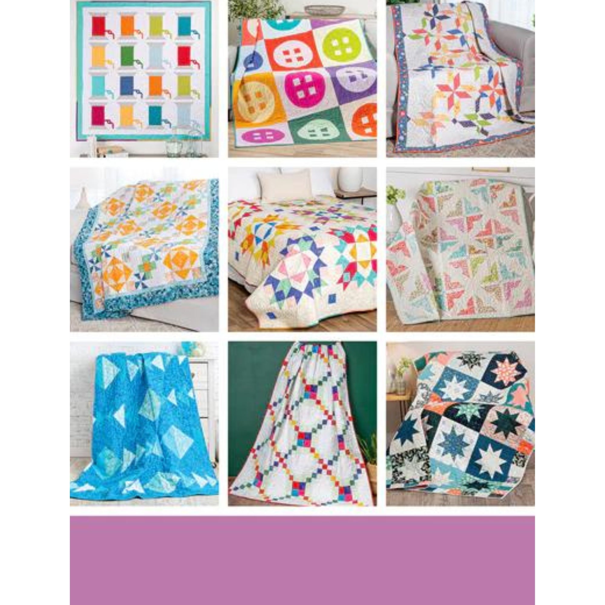 Fun Fat Quarter Quilts for Spring Book - Jacquelynne Steves