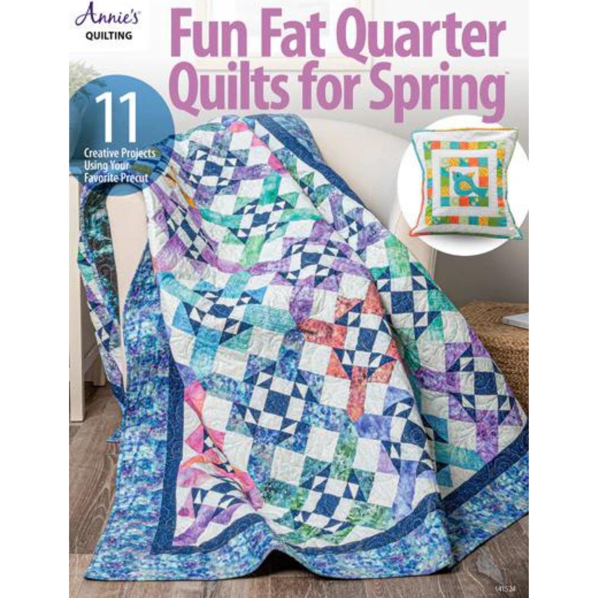 Fun Fat Quarter Quilts for Spring Book - Jacquelynne Steves