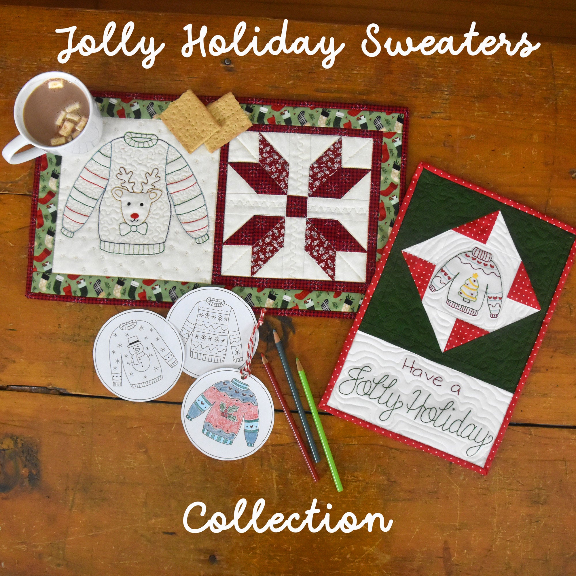 Jolly Holiday Sweaters Collection (Digital) - Jacquelynne Steves