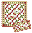 Winter Nest Quilt and Table Runner Pattern - Digital - Jacquelynne Steves