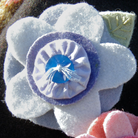 Wool Flower Pin Pattern - Jacquelynne Steves