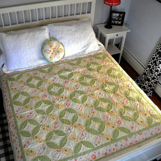 Amelia Quilt & Pillow Pattern - Digital - Jacquelynne Steves