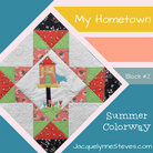 My Hometown Block of the Month Quilt Pattern - Digital - Jacquelynne Steves