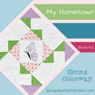 My Hometown Block of the Month Quilt Pattern - Digital - Jacquelynne Steves