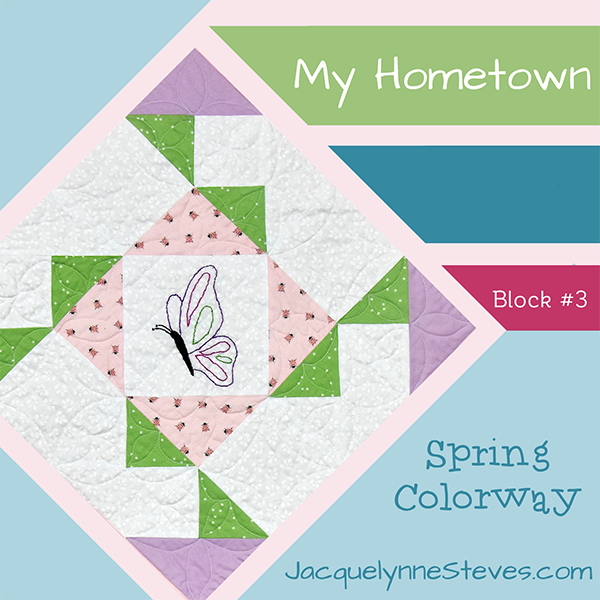 My Hometown Block of the Month Quilt Pattern - Digital - Jacquelynne Steves