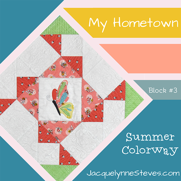 My Hometown Block of the Month Quilt Pattern - Digital - Jacquelynne Steves