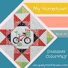 My Hometown Block of the Month Quilt Pattern - Digital - Jacquelynne Steves