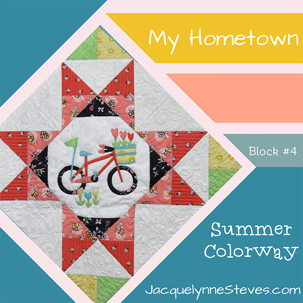 My Hometown Block of the Month Quilt Pattern - Digital - Jacquelynne Steves