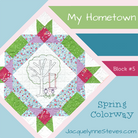 My Hometown Block of the Month Quilt Pattern - Digital - Jacquelynne Steves