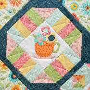 Cozy Afternoon Block of the Month Quilt Pattern - Digital - Jacquelynne Steves