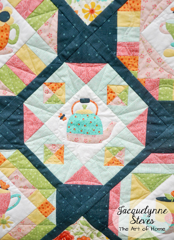 Cozy Afternoon Block of the Month Quilt Pattern - Digital - Jacquelynne Steves