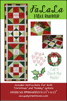 FaLaLa Table Runner Kit - Holiday or Religious - Jacquelynne Steves