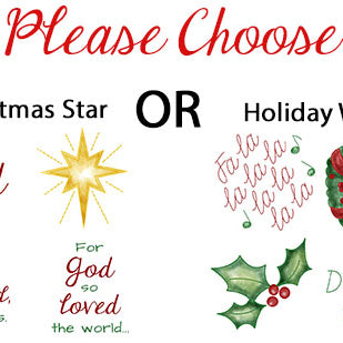 FaLaLa Table Runner Kit - Holiday or Religious - Jacquelynne Steves