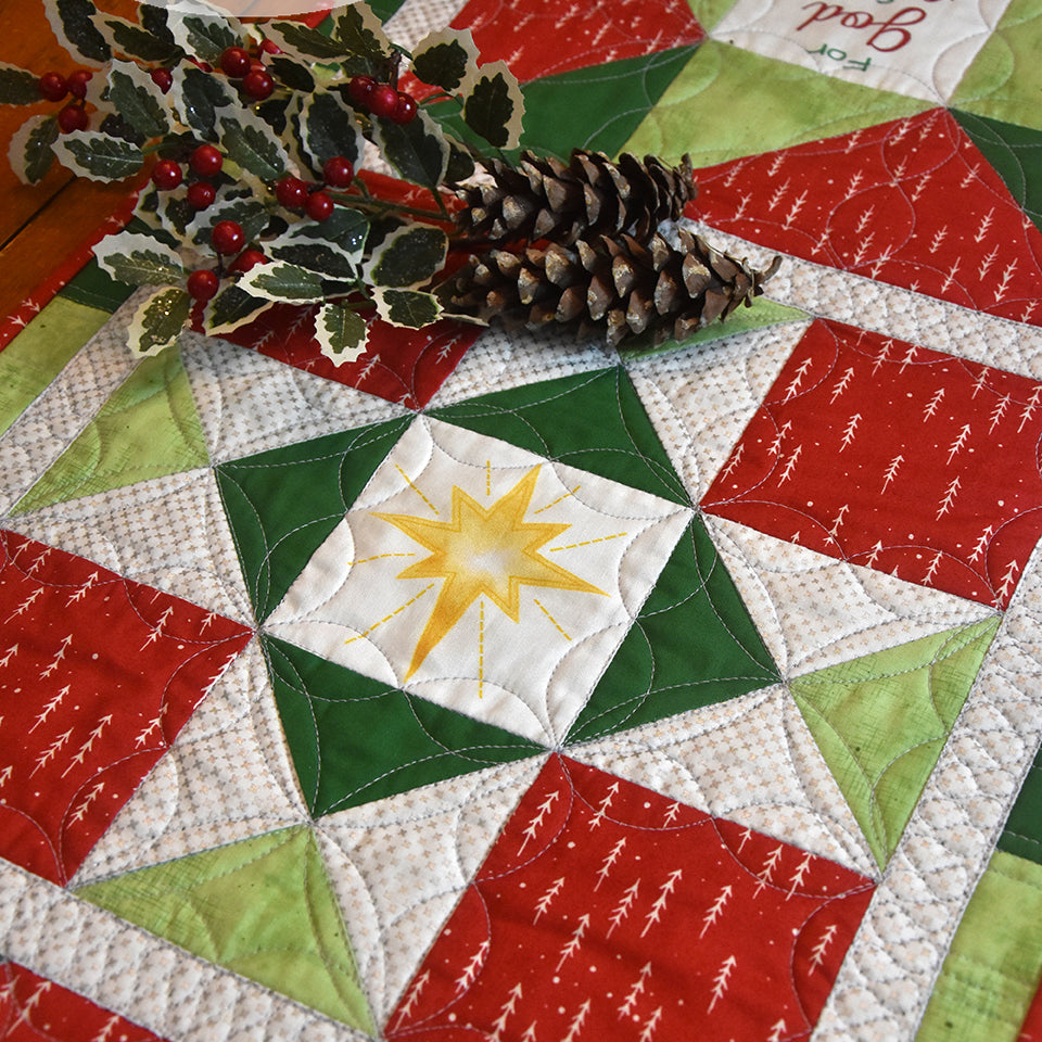 FaLaLa Table Runner Kit - Holiday or Religious - Jacquelynne Steves