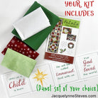 FaLaLa Table Runner Kit - Holiday or Religious - Jacquelynne Steves