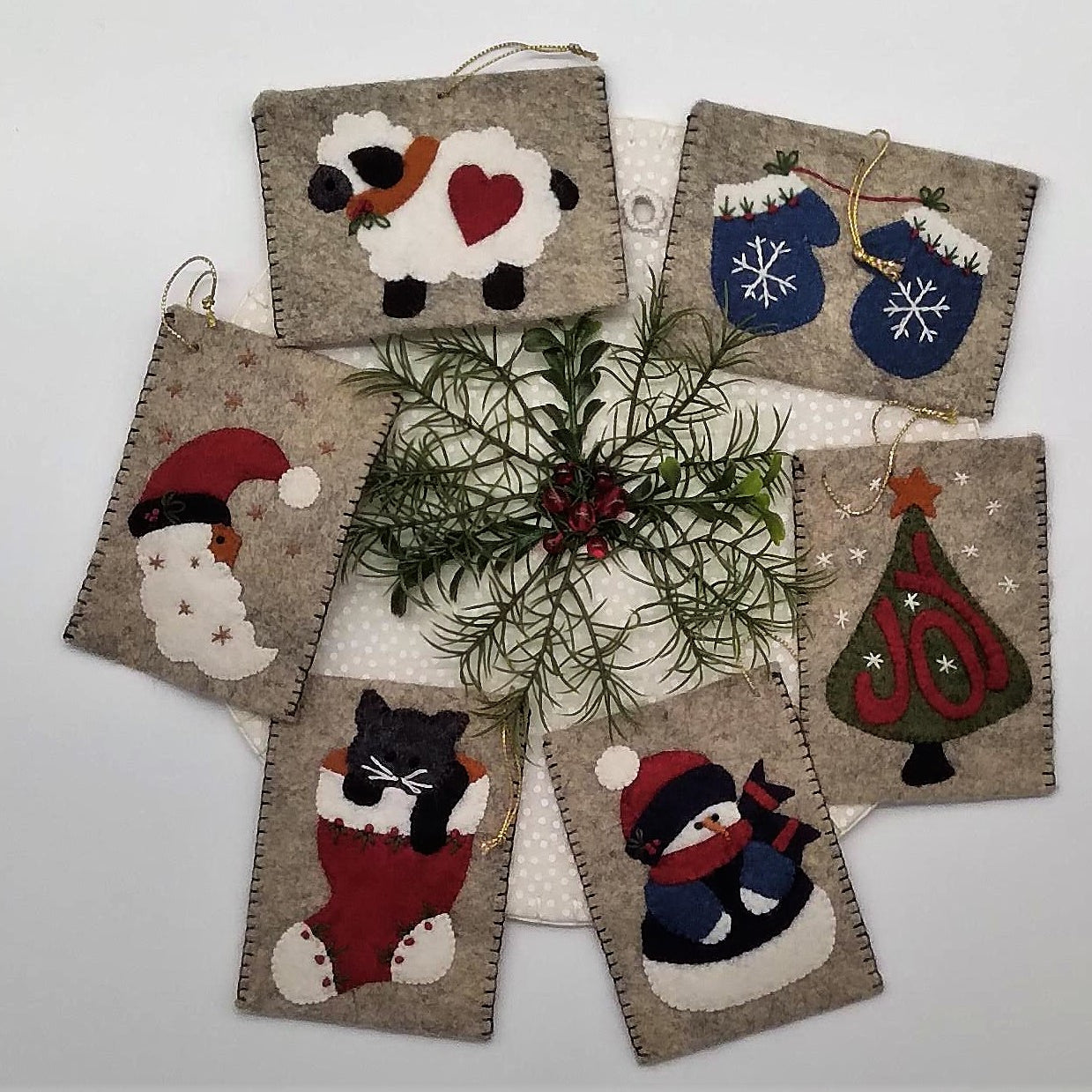 Christmas Gift Bags / Ornaments Kit - Jacquelynne Steves