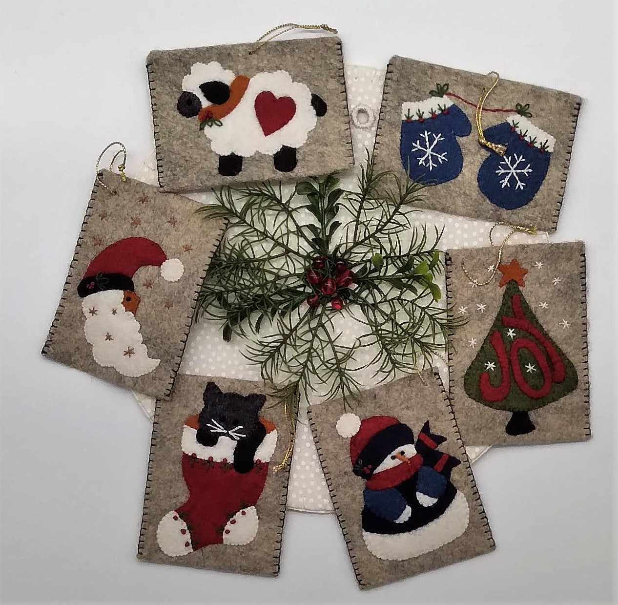 Christmas Gift Bags / Ornaments Kit - Jacquelynne Steves