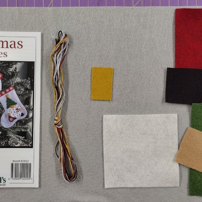 Christmas Gnome Ornament Kit - Jacquelynne Steves