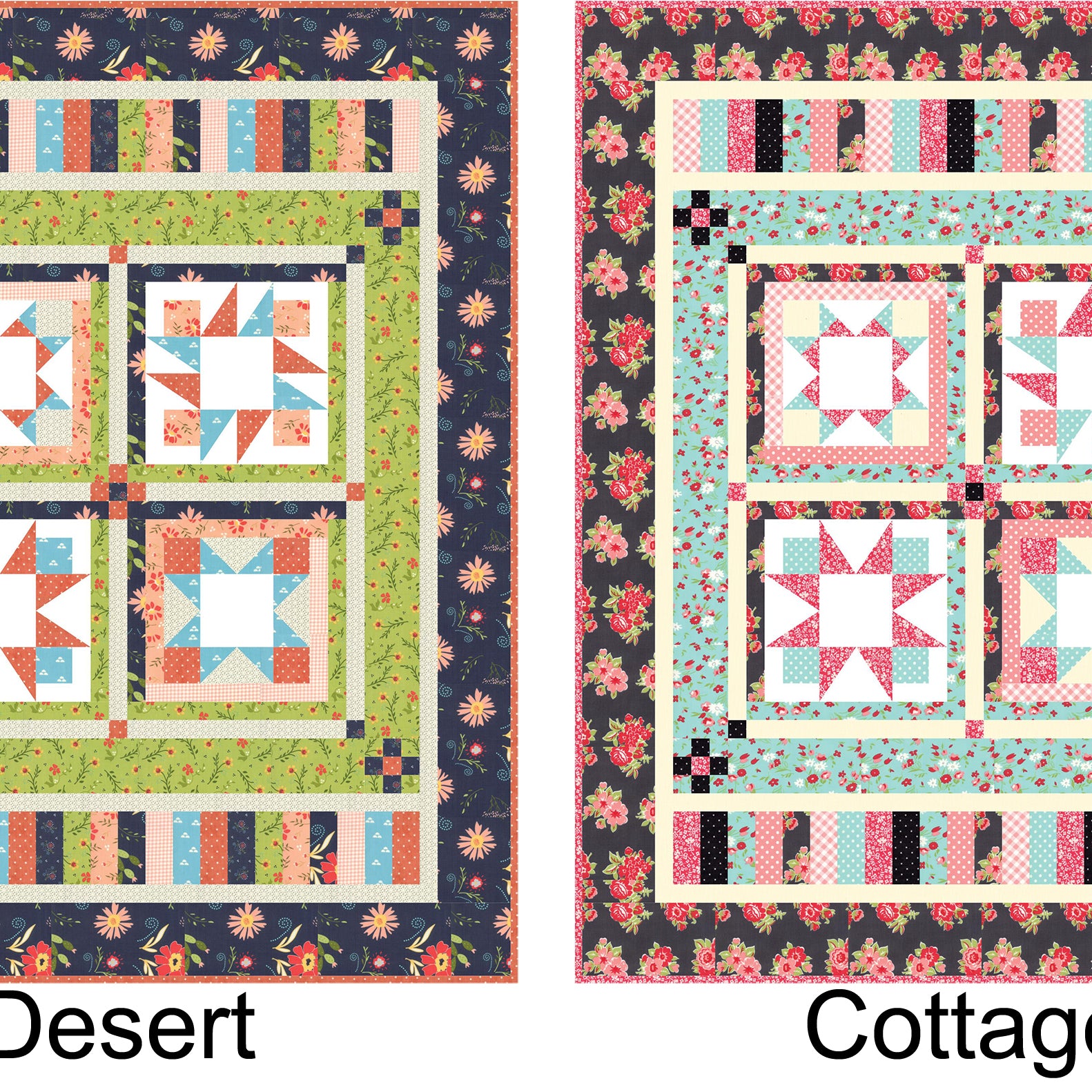 Happy Little Things Block of the Month Quilt Pattern - Digital - Jacquelynne Steves