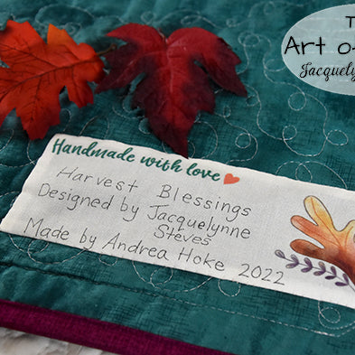 Harvest Blessings Quilt Labels - Jacquelynne Steves
