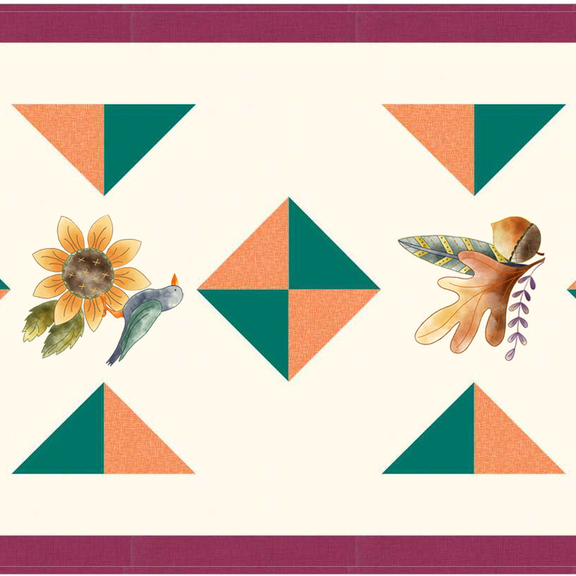 Harvest Blessings Table Runner Kit - Jacquelynne Steves