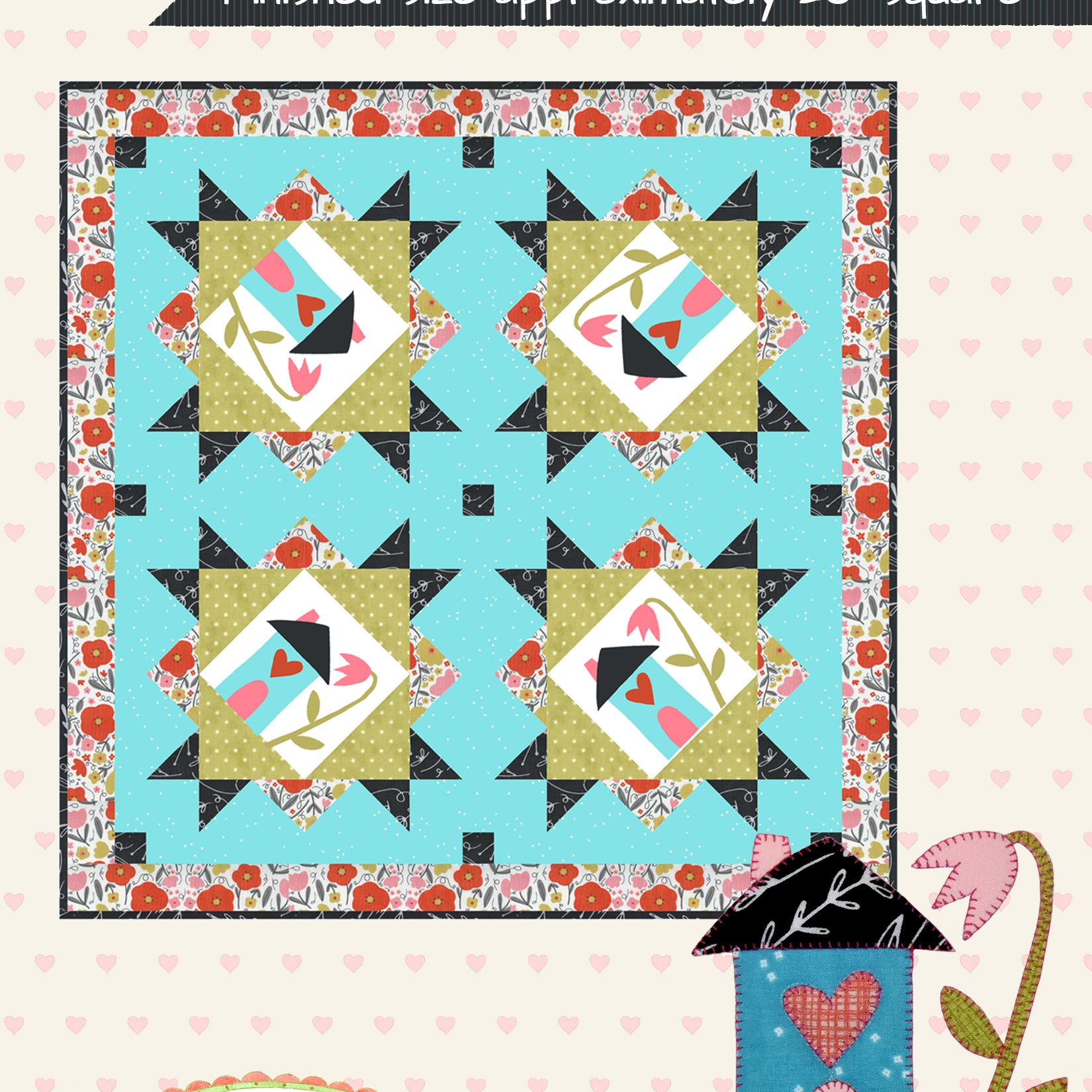 Home in My Heart Little Quilt Kit - Jacquelynne Steves