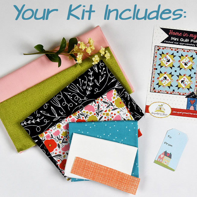 Home in My Heart Little Quilt Kit - Jacquelynne Steves