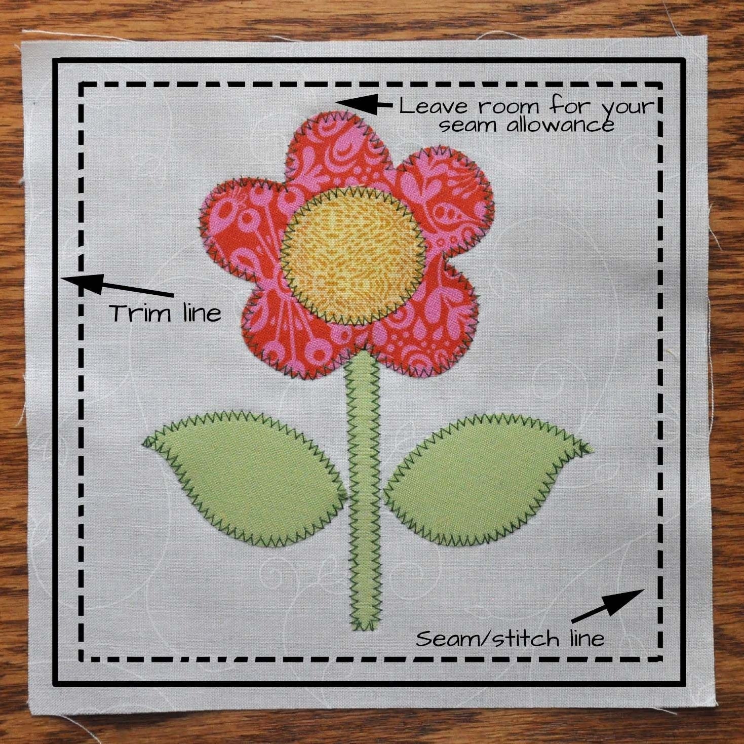 Fusible Machine Applique Tutorial - Digital - Jacquelynne Steves