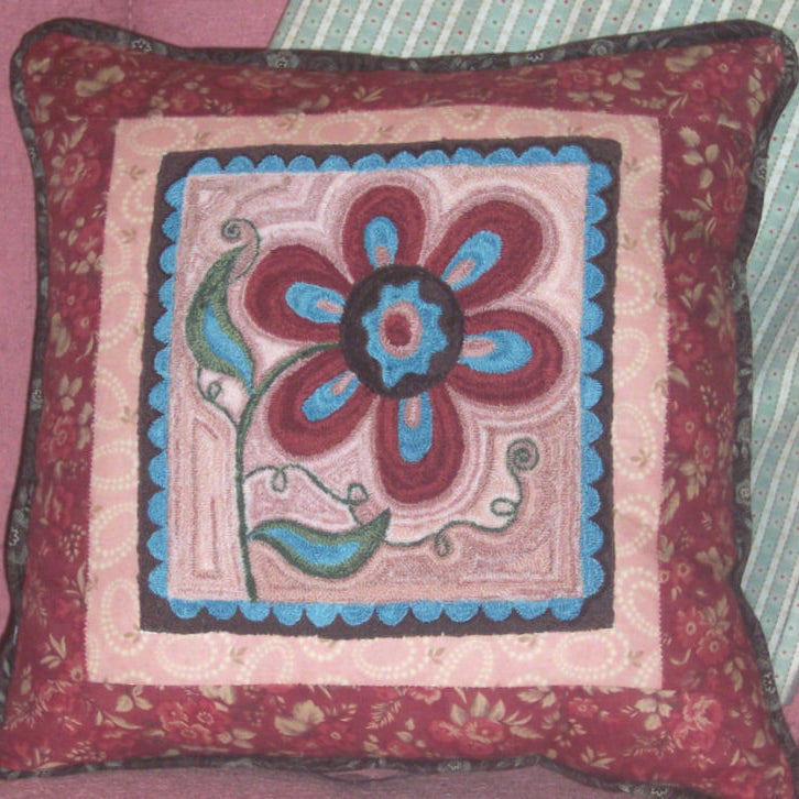 Megan's Flower Punch Needle Pattern - Digital - Jacquelynne Steves