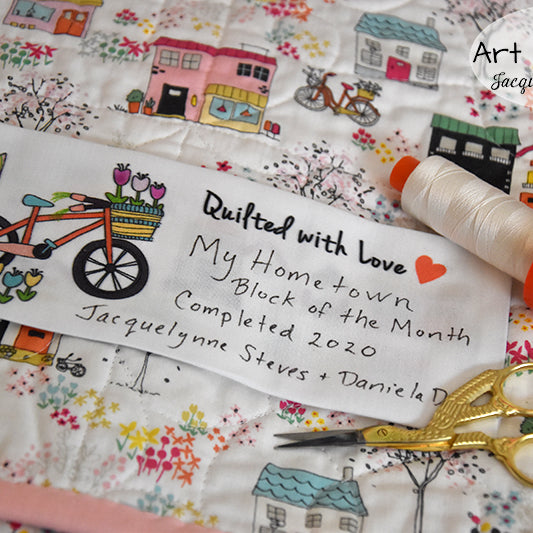 My Hometown Quilt Labels - Jacquelynne Steves