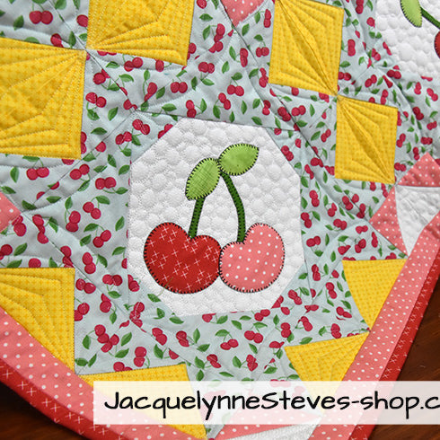 Oh, Cherry!  Little Quilt Kit - Jacquelynne Steves