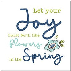 Joyful Spring Fabric Panels - Jacquelynne Steves