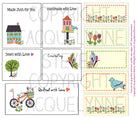 My Hometown Quilt Labels - Jacquelynne Steves