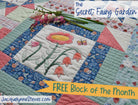 Secret Fairy Garden Fabric Kit with Pre-Printed Panels - Jacquelynne Steves