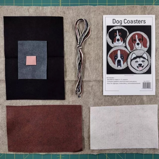 Dog Coasters & Ornaments Kit - Jacquelynne Steves